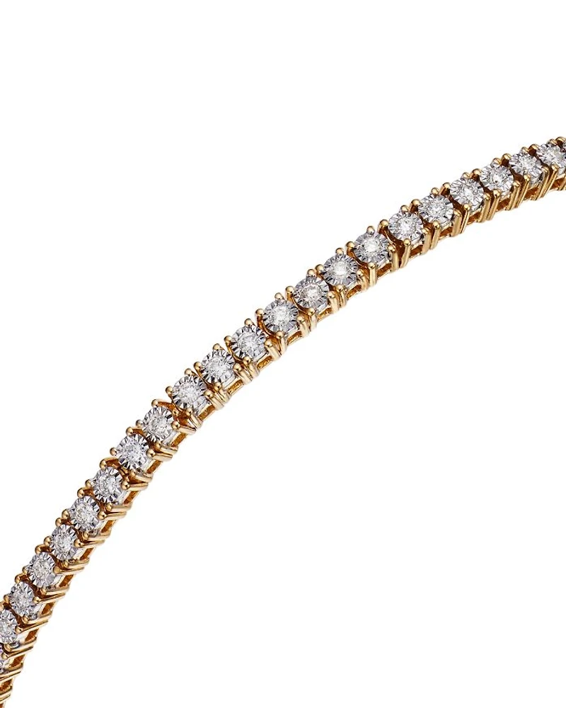 Diamond Tennis Bracelet 14K Gold, 0.50 tcw