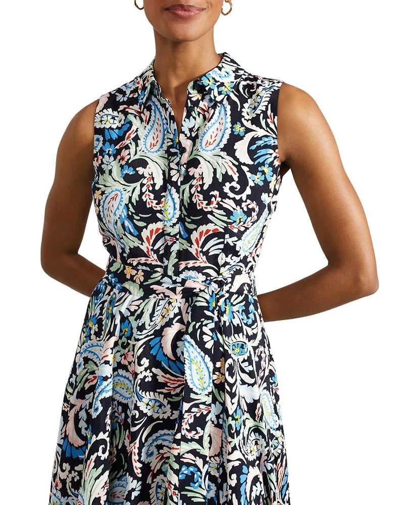 Belinda Paisley Print Dress