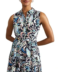 Belinda Paisley Print Dress