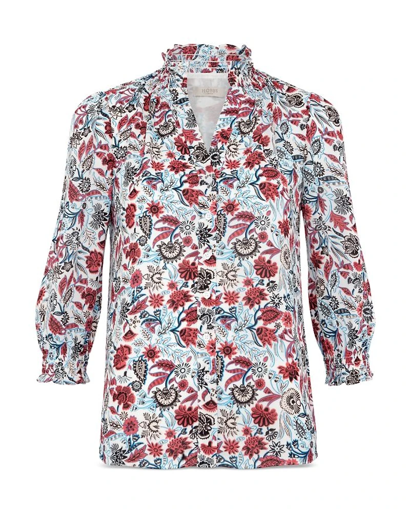 Giovanna Floral Print Blouse