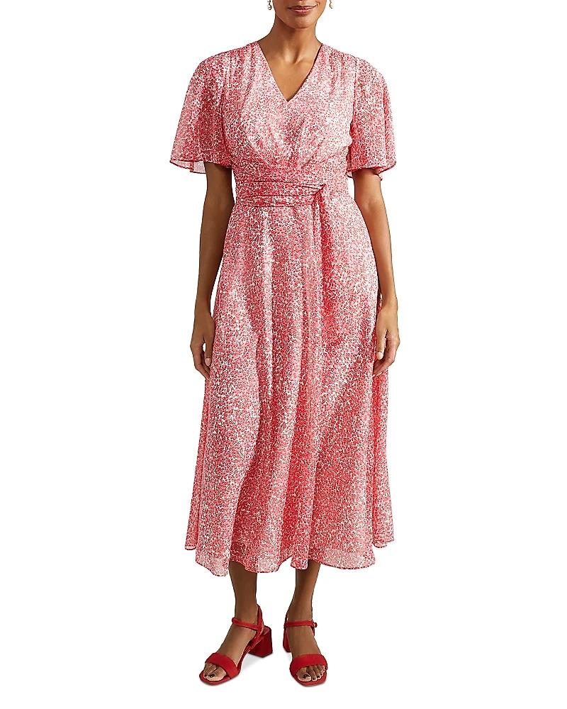 Hobbs London Marie Floral Print Dress
