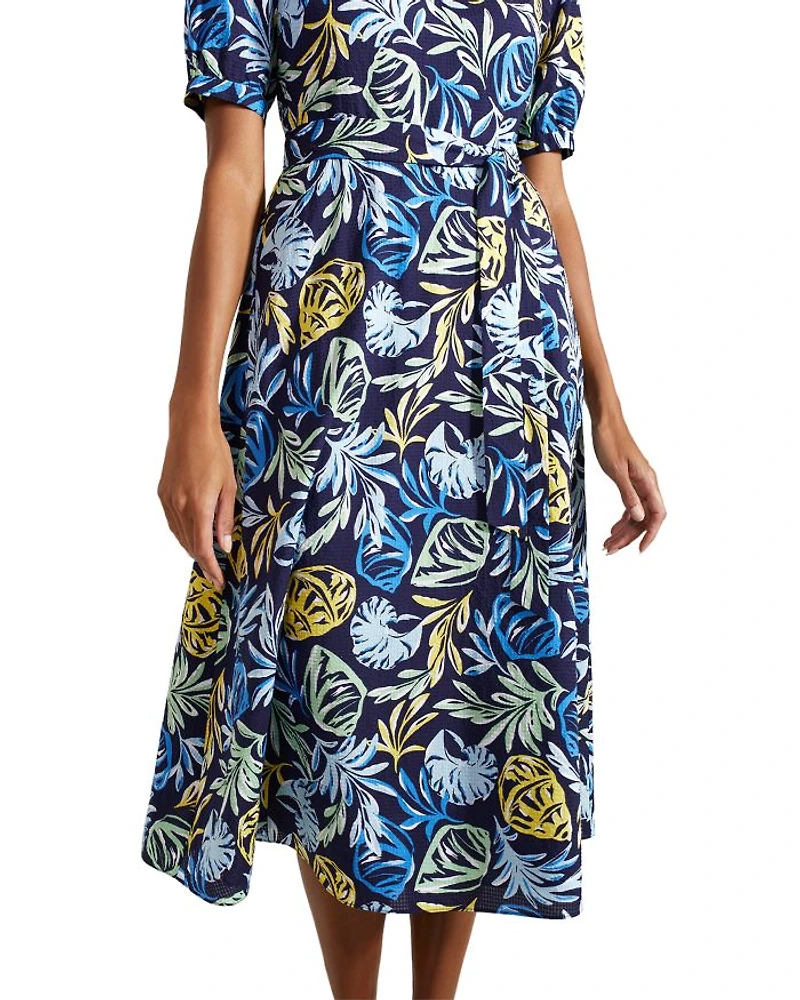 Merle Printed Midi Dress