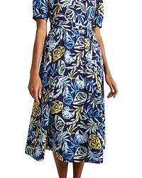 Merle Printed Midi Dress
