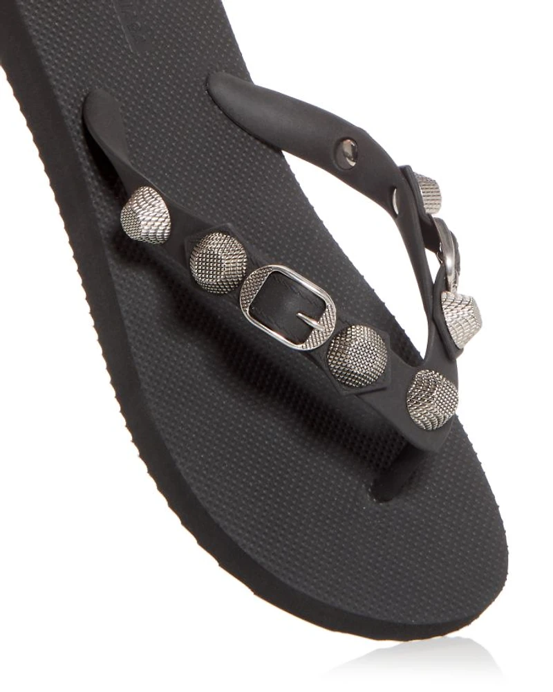 Women's Cagole Stud Flip Flop Sandals