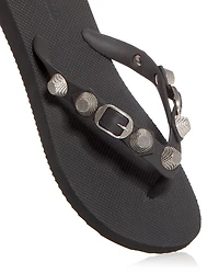 Women's Cagole Stud Flip Flop Sandals
