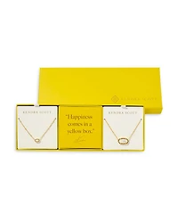 Elisa Pendant Necklaces, Set of 2