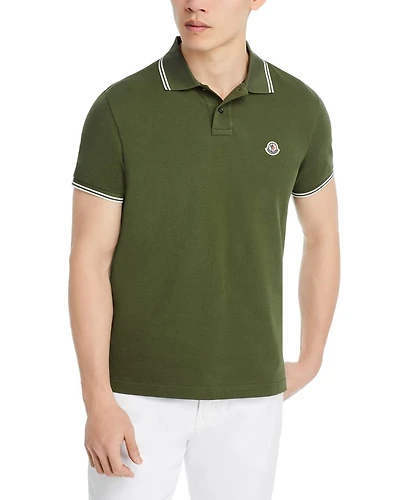 Tipped Short Sleeve Polo Shirt