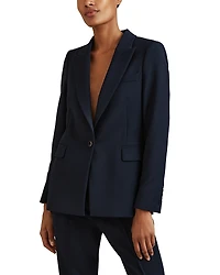 Reiss Gabi Single Button Blazer