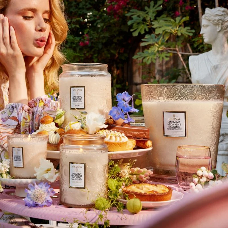 Jasmine Midnight Blooms Candle Collection