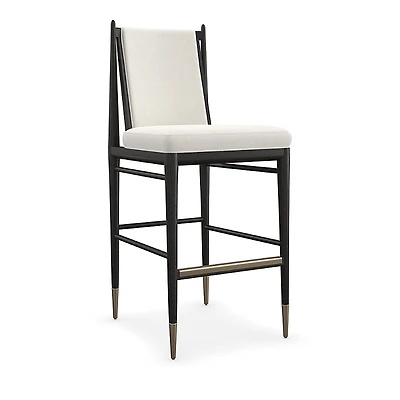 Caracole Unity Dark Bar Stool
