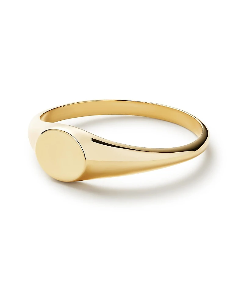 Ana Luisa 10K Gold Signet Ring