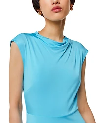 Iris Asymmetric Jersey Dress