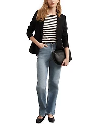 Limited Leigh Straight Leg Jean Light Wash