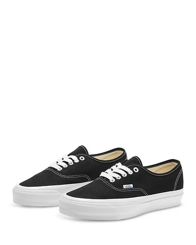 Women's LX Authentic ReIssue Black Low Top Sneakers