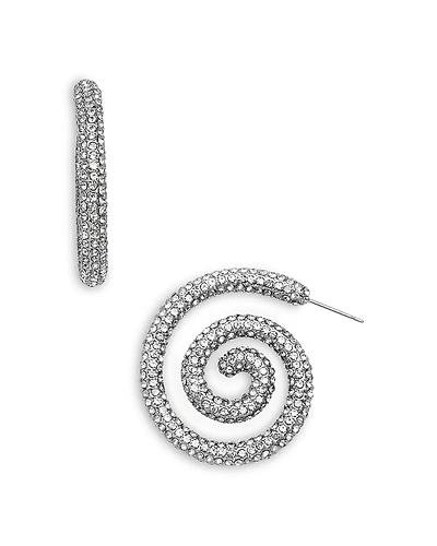 Baublebar Nicole Pave Spiral Drop Earrings