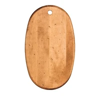 14" Distressed Maple Oval Serving Board