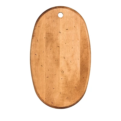 J. k. Adams 14 Distressed Maple Oval Serving Board