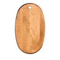 J. k. Adams 14 Distressed Maple Oval Serving Board