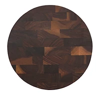J. k. Adams Round Walnut End Grain Board