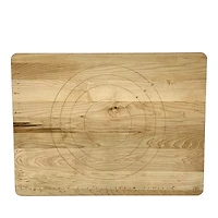 J. k. Adams 20 Maple Pastry Board with Cleat