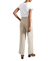 Roberta Linen Wide Leg Pants