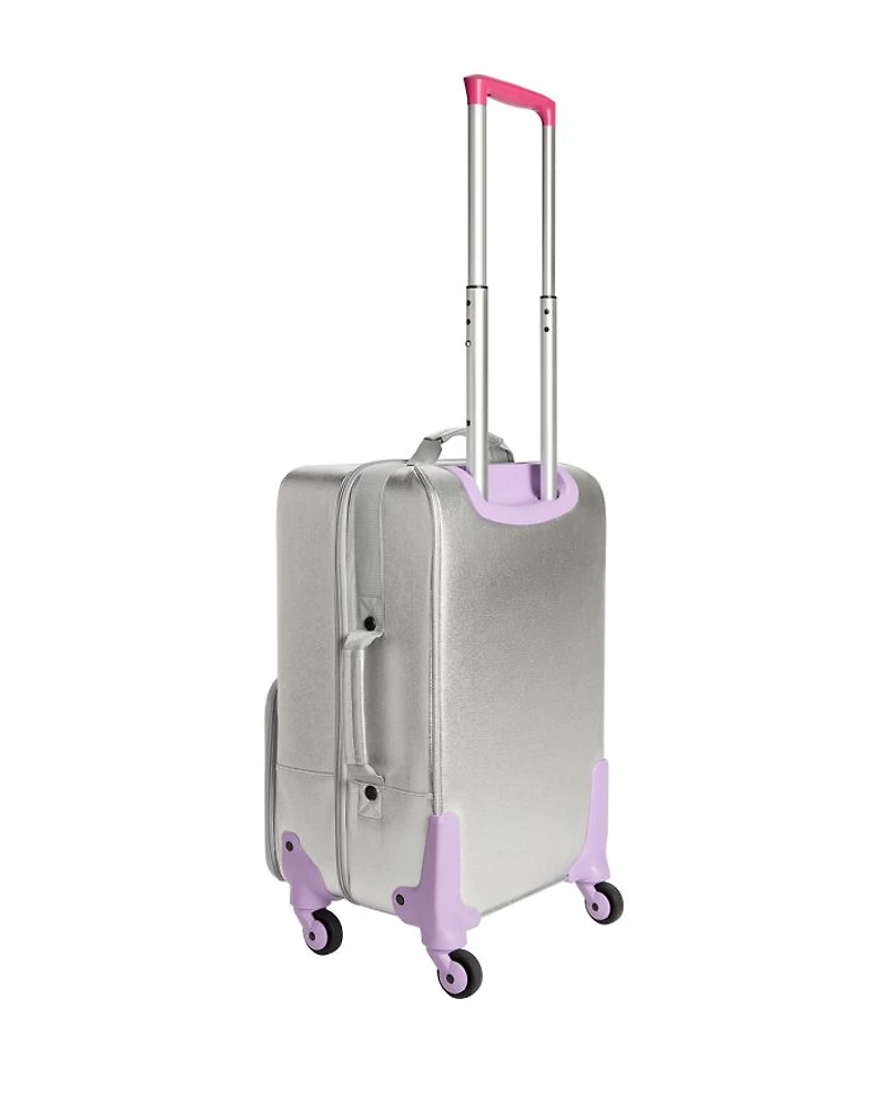 Logan Patchwork Hearts Carry On Suitcase