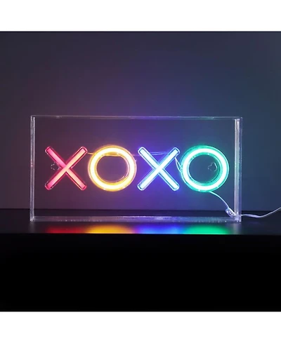 XOXO Neon Sign with RBG Lights - Ages 5-7