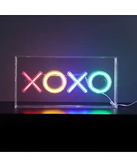 XOXO Neon Sign with RBG Lights - Ages 5-7
