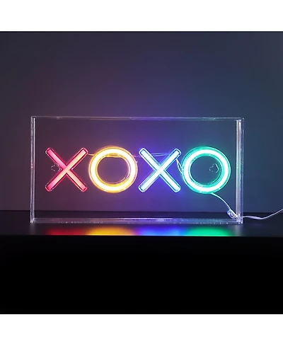 Wireless Express Xoxo Neon Sign with Rbg Lights - Ages 5-7