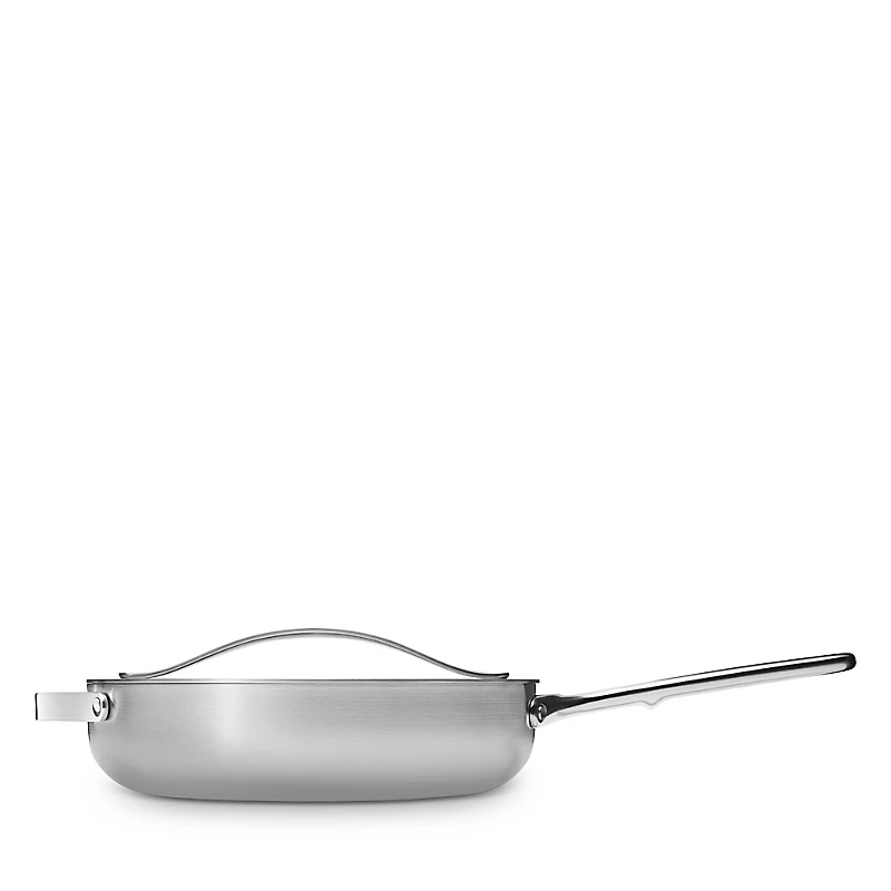 Caraway Stainless Steel Saute Pan & Lid