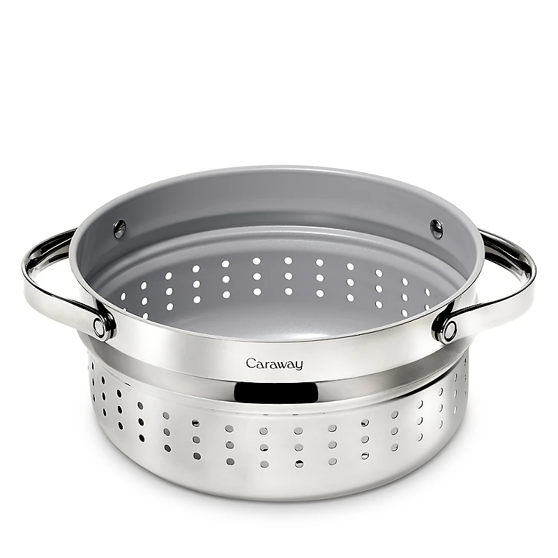 Caraway Stainless Steel 6.5 Quart Dutch Oven Steamer