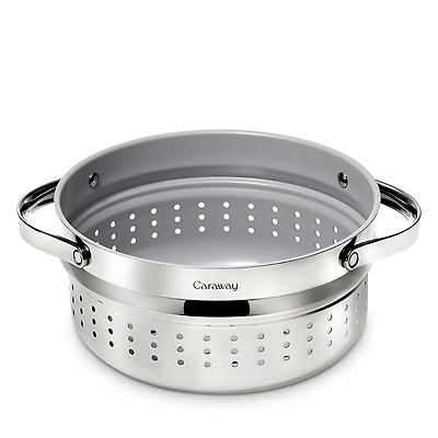 Caraway Stainless Steel 6.5 Quart Dutch Oven Steamer