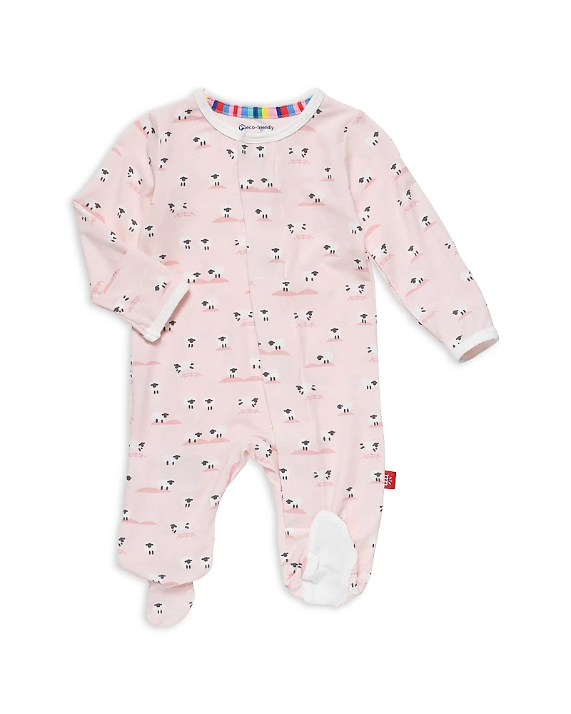 Magnetic Me Girls' Baa Footie - Baby