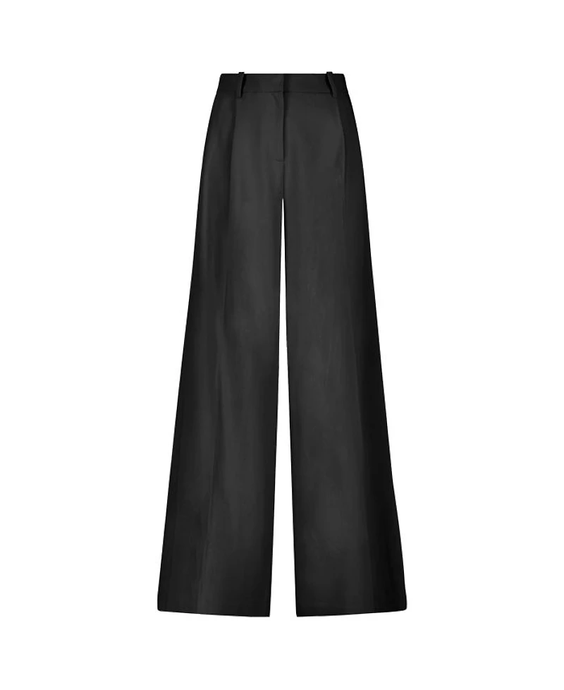 Classic Crepe Wide Leg Work Trouser