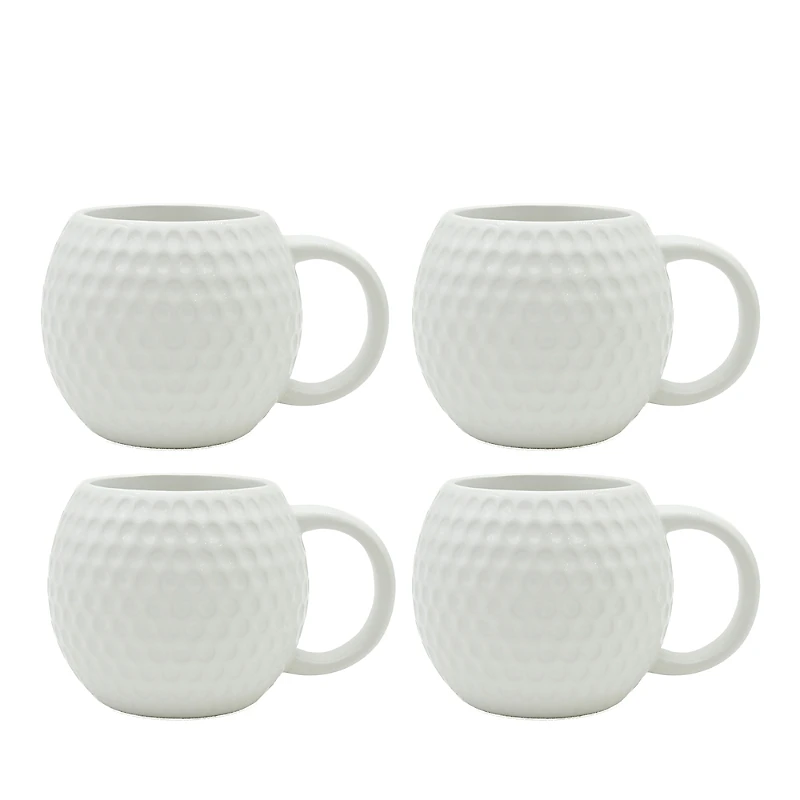 Godinger Golf Ball Mugs, Set of 4