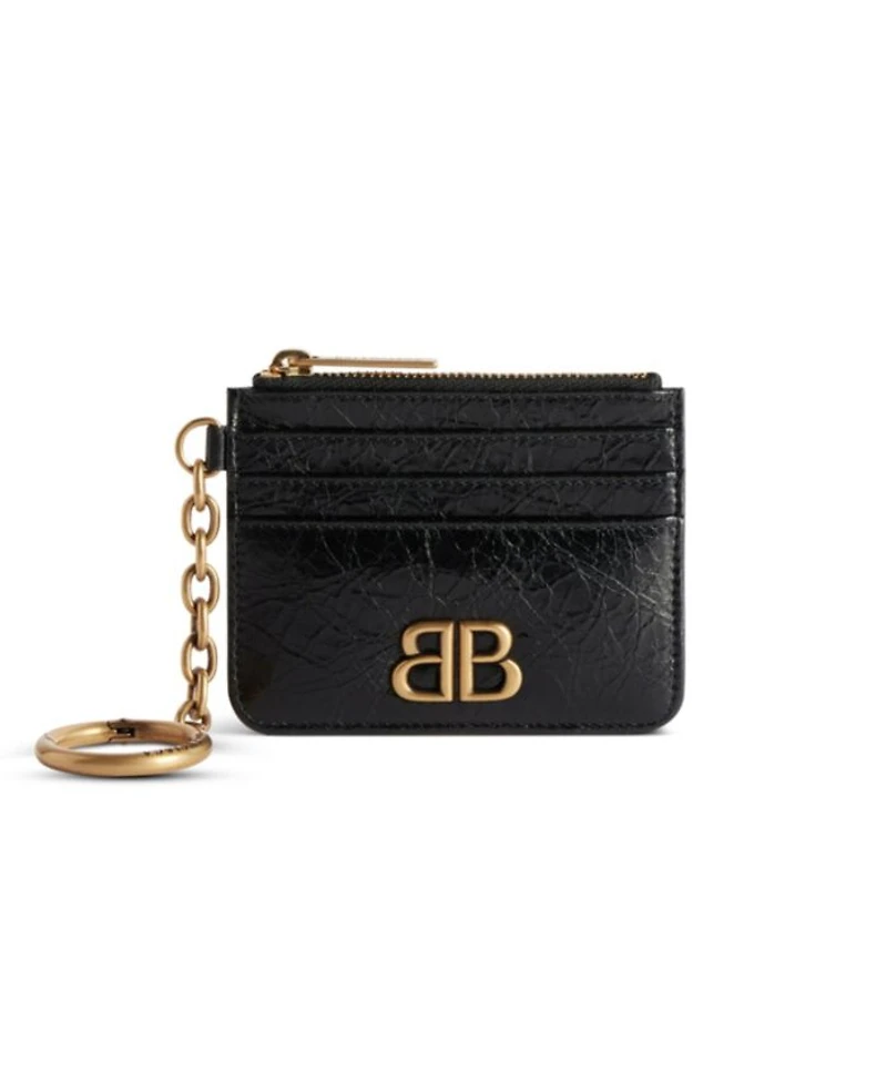 Monaco Card Holder with Keychain