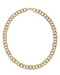 Bloomingdale's Fine Collection Diamond Link Necklace