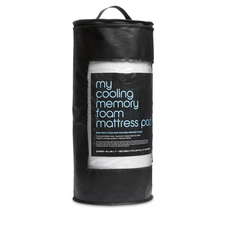 My Cooling Memory Foam Mattress Pad - Exclusive