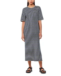 Breton Stripe Jersey Dress