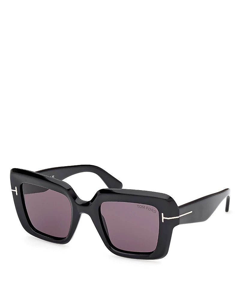 Tom Ford Square Sunglasses, 50mm
