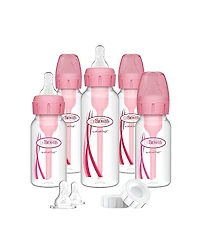 Dr. Brown's Dr. Browns Girls' 17 Piece Anti-Colic Options+ Baby Bottle Newborn Feeding Set