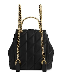Tabby Quilted Leather Convertible Backpack