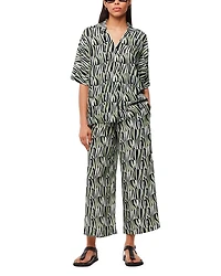Checkerboard Tiger Boxy Shirt