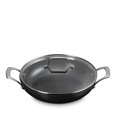 Essential Nonstick Ceramic 3.5 Qt. Shallow Braiser with Glass Lid