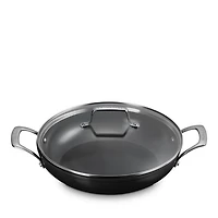 Essential Nonstick Ceramic 3.5 Qt. Shallow Braiser with Glass Lid
