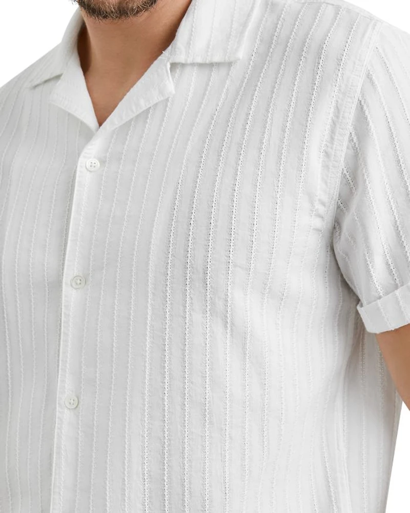 Sinclair Button Front Camp Shirt