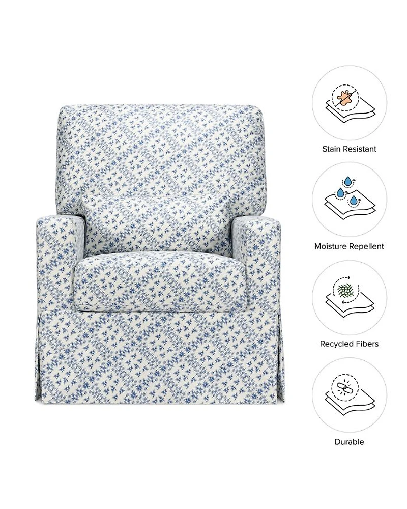 Crawford Water Repellent & Stain Resistant Swivel Glider