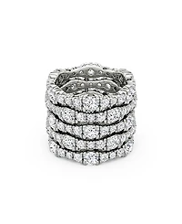 Vrai 5 Row Pave Ring