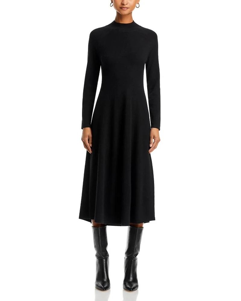 Mock Neck Dress