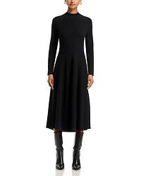 Mock Neck Dress